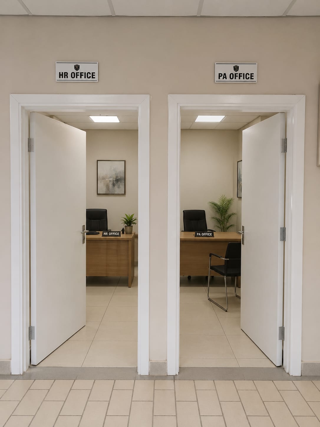 HR and PA Offices