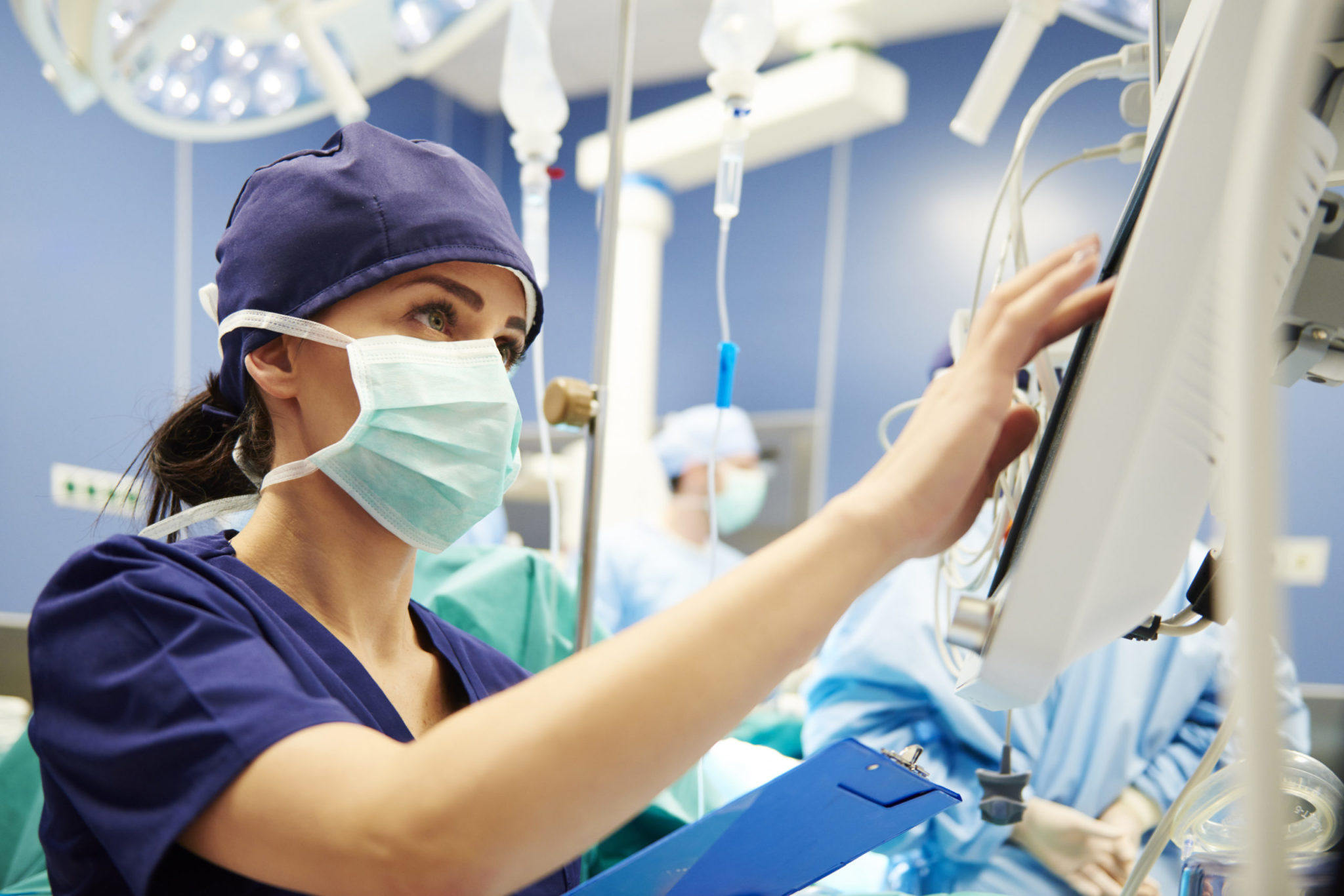 Nurse in hospital